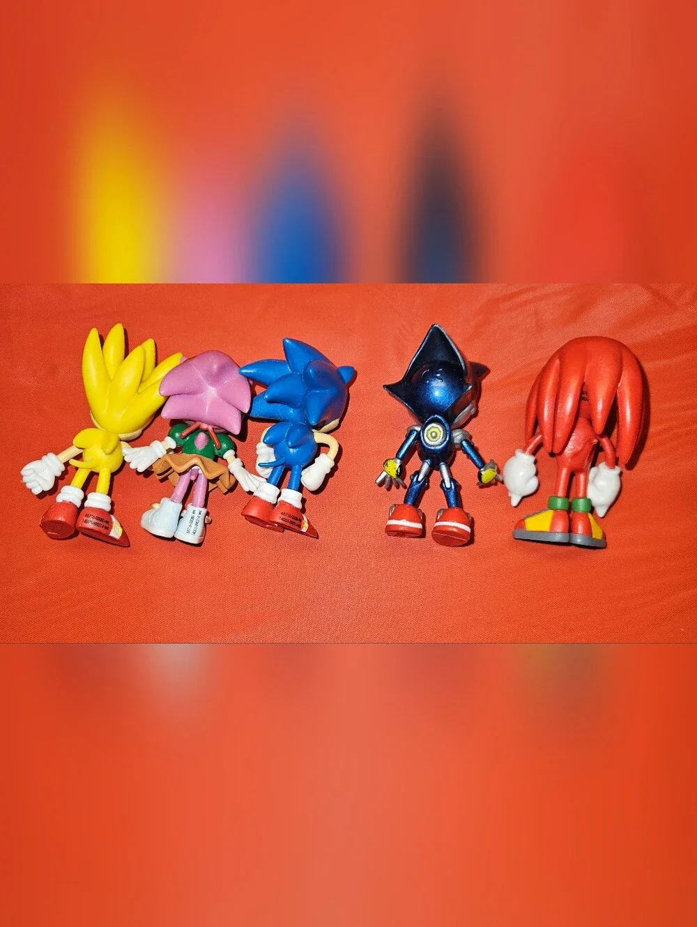 Sega Sonic the Hedgehog Jazware Figurines Approx 2
